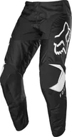 Odzież motocyklowa - Spodnie Fox 180 Prix Black/White - miniaturka - grafika 1