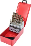 Wiertła - KS TOOLS HSS-G Co5 Zest wiertel spiralnych w opak z blachy stalowej, - miniaturka - grafika 1