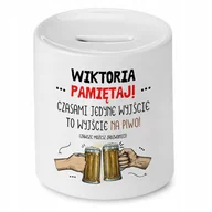 Skarbonki - Dla Kowala Skarbonka na Urodziny na Prezent`1 z Nadrukiem ze Zdjęciem + Opakowanie na prezent (wzór 01) - miniaturka - grafika 1