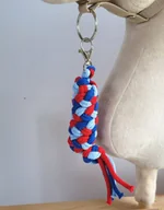 Zabawki i gry sportowe - Uwiąz dla Hobby Horse ze sznurka - błękit/ chaber/ czerwony - miniaturka - grafika 1