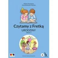 Materiały pomocnicze dla nauczycieli - KOMLOGO Czytamy z Fretką cz.6 Urodziny. Zdania 1 Elżbieta Konopacka, Anna Rutkowska-Zielińska, Kat - miniaturka - grafika 1