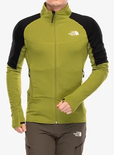 Bluza polarowa The North Face Bolt Polartec Jacket - oak green/tnf black - Bluzy sportowe męskie - miniaturka - grafika 1