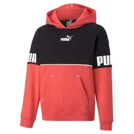 Bluzy dla dziewczynek - Bluza dziecięca Puma Power Colorblock [670205 35]-128 - miniaturka - grafika 1
