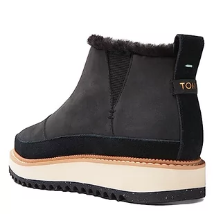 TOMS Women_Boot_Water Resistant Black Oiled Nubuck/Sued, Buty turystyczne Damskie, Odporność na wodę Blac, 37 EU - Buty trekkingowe damskie - miniaturka - grafika 1