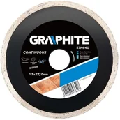 Tarcze do pił - Graphite tarcza tnąca pełna 115x22mm 57H640 - miniaturka - grafika 1