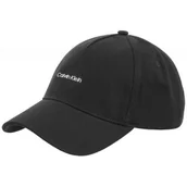Czapki damskie - Czapka z daszkiem Calvin Lettering Canvas Cap K60K612764 BEH (CK515-a) Calvin Klein - miniaturka - grafika 1