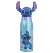 Bidony dla dzieci - Butelka na Wodę dla Dzieci, Disney Stitch, z Zakrętką 3D, na Prezent, 690ml - miniaturka - grafika 1