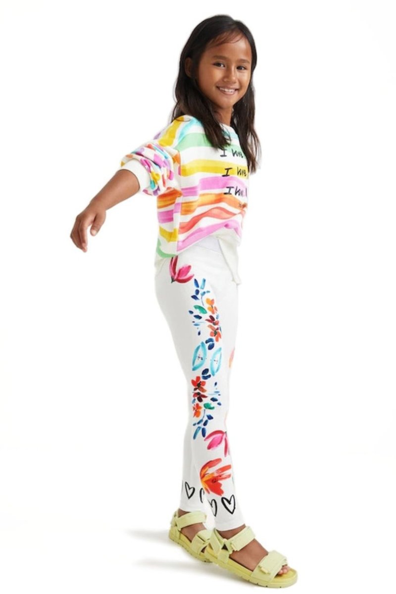 Legginsy dziewczęce Desigual Mouse -98