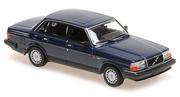 Samochody i pojazdy dla dzieci - Minichamps Volvo 240 Gl 1986 Dark Blue 1:43 940171405 - miniaturka - grafika 1
