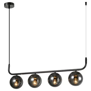 Lampa wisząca Alisa grafitowa 4xE14 LP-005/4L grafit - Lampy sufitowe - miniaturka - grafika 1