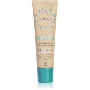 Lumene Matte Foundation podkład matujący 00 Ultra Light 30ml - Podkłady do twarzy - miniaturka - grafika 1