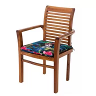 Poduszki ogrodowe - Poduszka Bella "Kolorowe Liście" na Krzesło fotel ławkę ogrodową 50x43 cm - miniaturka - grafika 1