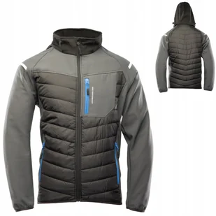 Kurtka robocza MĘSKA softshell odblask OCHRONNY BHP CIEPŁA Z KAPTUREM XXL - Odzież robocza - miniaturka - grafika 1