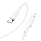 Kable USB - Hoco Kabel USB-C do Lightning 8-pin Power Delivery PD20W Victory X83 1m biały - miniaturka - grafika 1