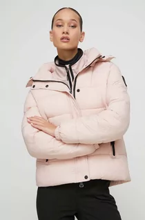 Kurtki damskie - Superdry kurtka damska kolor różowy zimowa - grafika 1