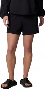Columbia Columbia Trek French Terry Wmns Shorts 2032941011 Czarne S - Spodnie sportowe damskie - miniaturka - grafika 1