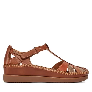 Sandały Pikolinos Cadaques W8K-0705C1 Brązowy - Sandały damskie - miniaturka - grafika 1