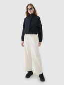 Kurtki damskie - 4F Kurtka przejściowa damska - czarna L - miniaturka - grafika 1