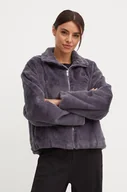 Kurtki damskie - Puma kurtka damska kolor szary przejściowa oversize 626517 - miniaturka - grafika 1