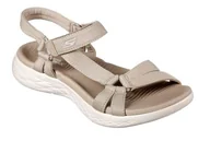 Sandały damskie - Buty sandały damskie Skechers On The Go 600 Brilliancy (15316-NAT)-40 - miniaturka - grafika 1