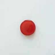 Klamki - Gałka meblowa okrągła Szklana Czerwona - miniaturka - grafika 1