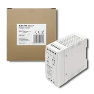 Pozostałe akcesoria sieciowe - Qoltec Zasilacz Na Szynę Din 40W 24V 1.67A Biały Slim - miniaturka - grafika 1