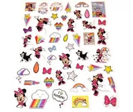 Szkolne artykuły papiernicze - Naklejki wypukłe Myszka Minnie Disney ok. 50 sztuk - miniaturka - grafika 1