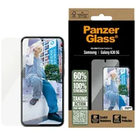 Szkła hartowane na telefon - Szkło hartowane PanzerGlass Ultra-Wide Fit do Samsung Galaxy A36 5G - miniaturka - grafika 1