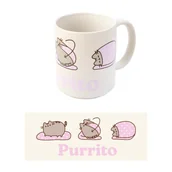 Butelki dla niemowląt - Pusheen - Kubek ceramiczny 350 ml Purrito - miniaturka - grafika 1