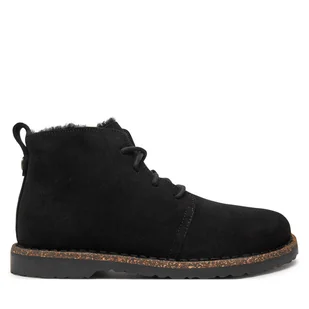 Botki Birkenstock Uppsala Mid Shearling 1028154 Czarny - Botki damskie - miniaturka - grafika 1
