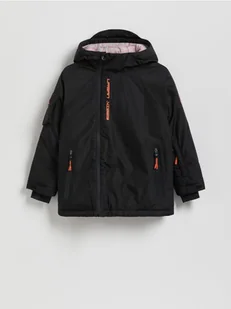 Reserved - Ocieplana kurtka z kapturem - czarny - Kurtki i płaszcze dla chłopców - miniaturka - grafika 1