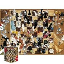 Heye 1000 ELEMENTÓW Black or White, Degano WZHEYT0UL028868 - Puzzle - miniaturka - grafika 3