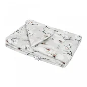 Kołdry i poduszki dla dzieci - Bonjour Kołderka średnia bambusowa 75/100 Orchidea - miniaturka - grafika 1