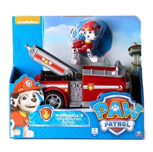 PSI PATROL figurka Marshall i wóz strażacki - Figurki dla dzieci - miniaturka - grafika 1