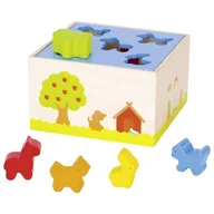 Sortery dla dzieci - Goki Sorter ze zwierzętami dla malucha 58665 - miniaturka - grafika 1