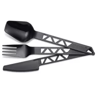 Kuchnia turystyczne i akcesoria - Primus Niezbędnik Lightweight TrailCutlery Black - miniaturka - grafika 1