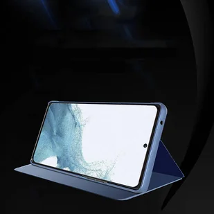 Clear View Case etui Samsung Galaxy A54 5G pokrowiec z klapką niebieskie - Etui i futerały do telefonów - miniaturka - grafika 9
