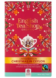 English tea shop English Tea Shop Herbata Czarna Christmas in Ceylon 20 szt 96E7-933D9 - Herbata - miniaturka - grafika 1