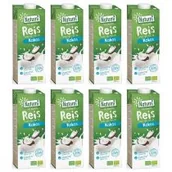 Napoje roślinne - Natumi Napój ryżowo-kokosowy bezglutenowy zgrzewka 8 x 1 l Bio - miniaturka - grafika 1