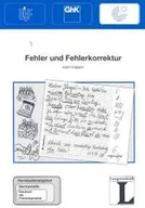 Książki do nauki języka niemieckiego - Fehler Und Fehlerkorrektur - miniaturka - grafika 1