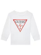 Bluzy dla chłopców - Guess Bluza L73Q09 KAUG0 Biały Regular Fit - miniaturka - grafika 1