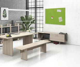 Tablica akustyczna 120x80 cm, oliwkowa - Inne meble biurowe - miniaturka - grafika 2