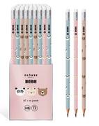 Kredki, ołówki, pastele i pisaki - Interdruk, Ołówek z gumką, HB Rose Gold Int wb A 72 - miniaturka - grafika 1