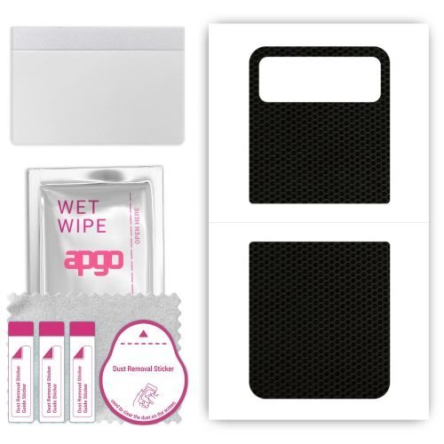 folia naklejka skórka strukturalna na TYŁ do Motorola Razr 2023 - Matrix - apgo SKINS