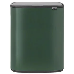Brabantia Kosz na śmieci Bo Pedal Bin 2 x 30 l zielony 304224 - Kosze na śmieci - miniaturka - grafika 1
