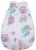 Śpiworki dla dzieci - OCIEPLANY ŚPIWOREK NIEMOWLĘCY DO SPANIA 80-86 1 TOG BAWEŁNA 100% - miniaturka - grafika 1