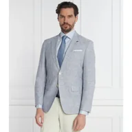 Marynarki męskie - BOSS Marynarka H-Hutson-233 | Slim Fit | z dodatkiem lnu - miniaturka - grafika 1