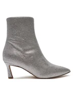 Botki damskie - Steve Madden Botki Lulah-R SM11003281 Srebrny - miniaturka - grafika 1