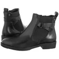 Botki damskie - Botki Czarne P2132-01/00-9 (MA1433-a) Maciejka - miniaturka - grafika 1