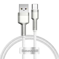 Kable USB - Baseus Kabel USB do USB-C Cafule 66W 2m biały) - miniaturka - grafika 1